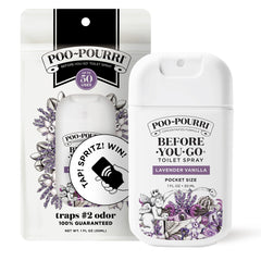 Lavender Vanilla Pocket Sprayer - Poo~Pourri Toilet Spray