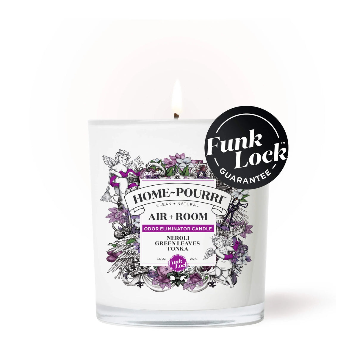 Neroli Green Leaves Tonka Candle - Home~Pourri Candle